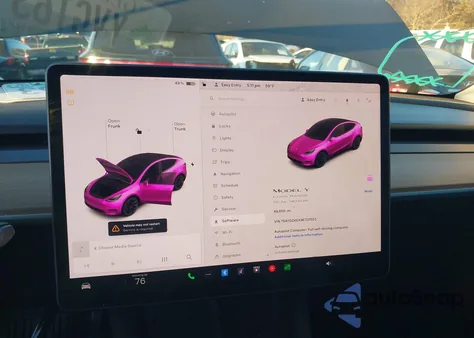 2022 Tesla Model Y Long Range Dual Motor All-Wheel Drive from USA, damaged, VIN 7SAYGDEEXNF321503
